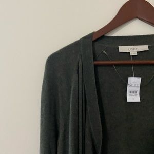 Loft Waterfall Cardigan NWT